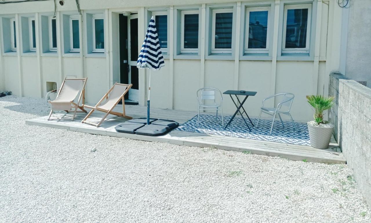 Appartement Cozy D'Opale Charmant T1 Bord De Mer Cour Privee Et Clot Wifi 3 Pers Animaux Acceptes Gratuit à Berck Extérieur photo